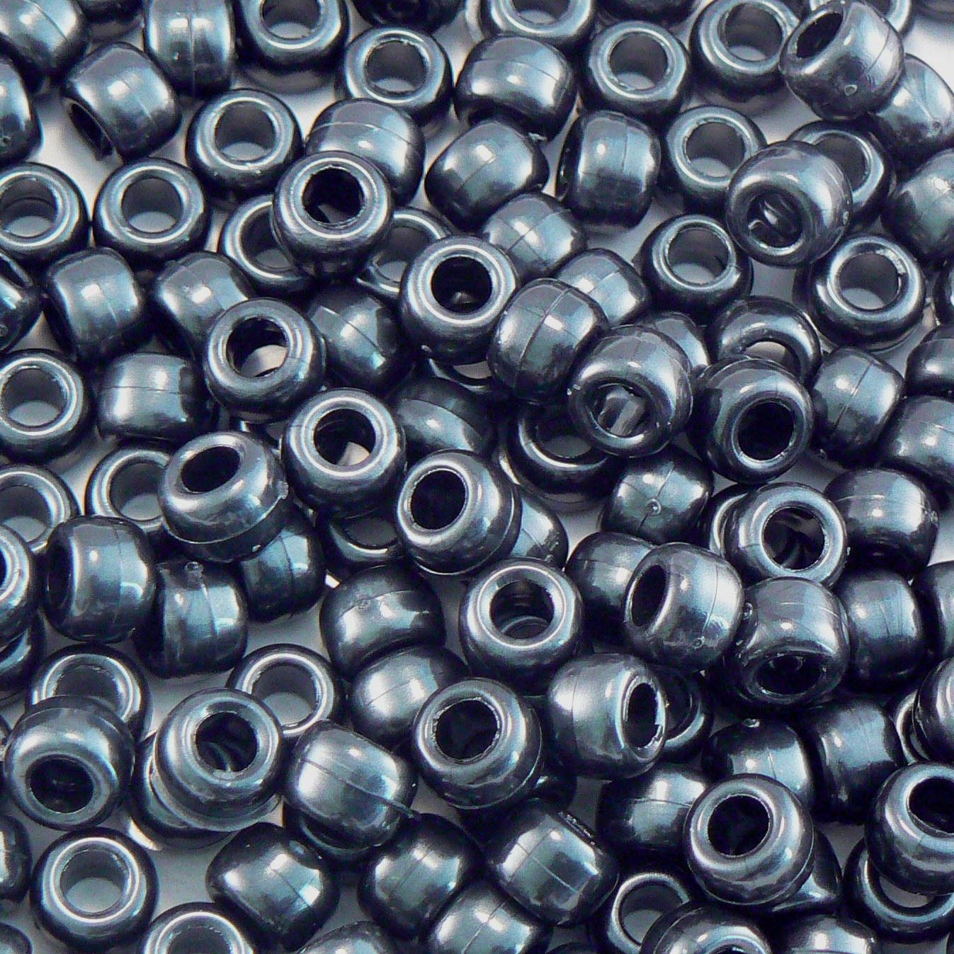 C and J Craft Supply. P-3020 Black Pony Beads