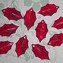 red holly leaves