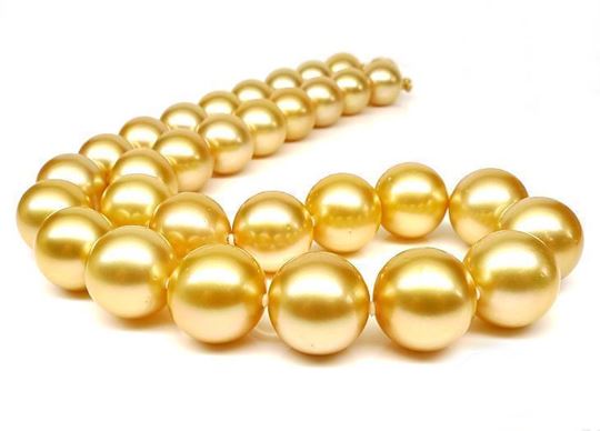 3 x 6 mm Gold Pearls