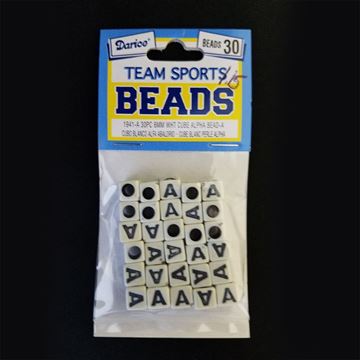 Square "A" Beads