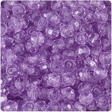 T-895 Light Amethyst Faceted Beads